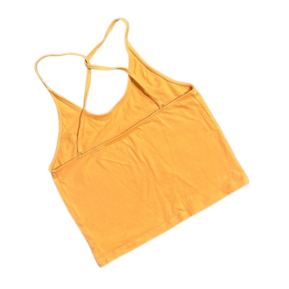 American Eagle Women’s Orange Sun Twist Cami Tanktop - Picture 2 of 3